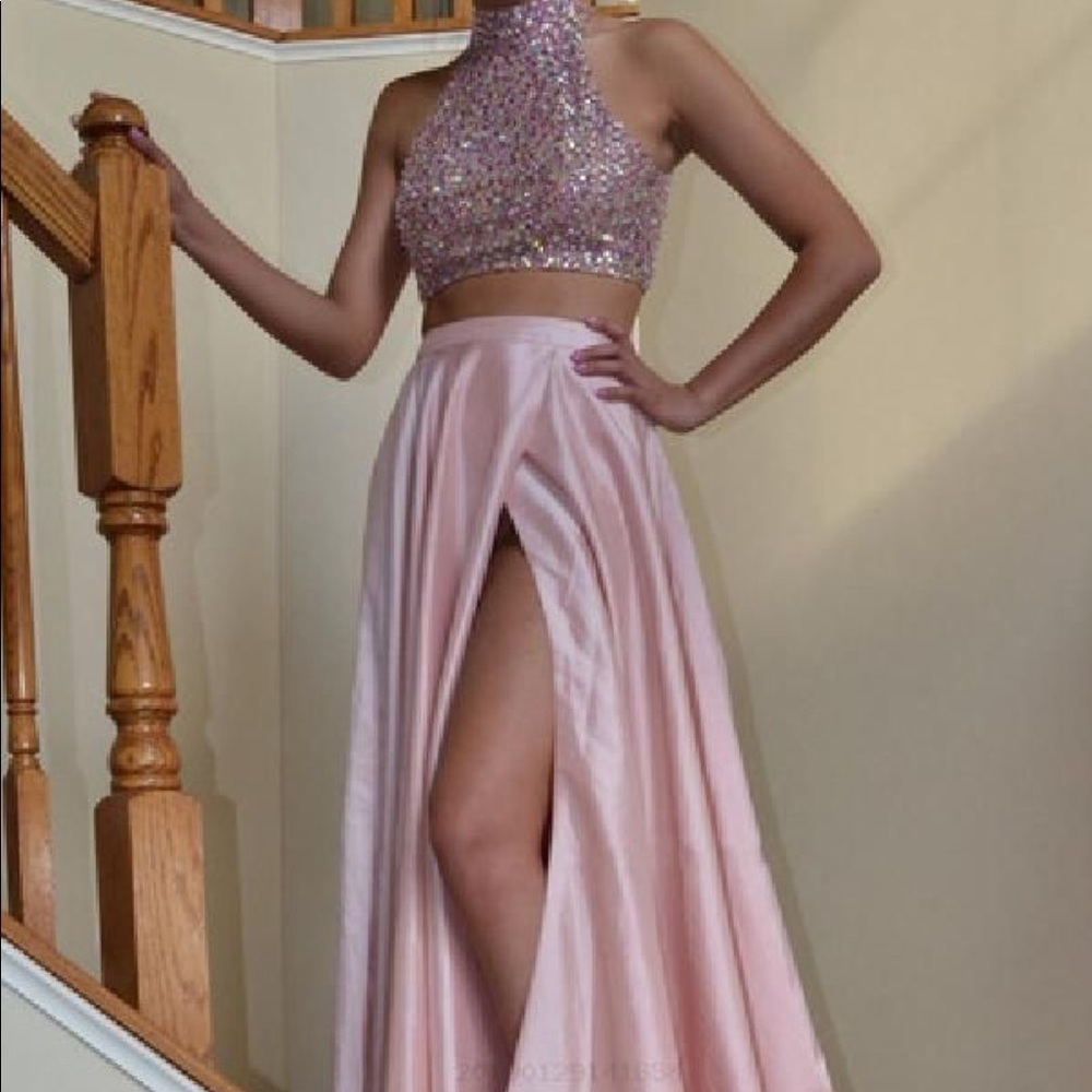 Two Piece prom dress